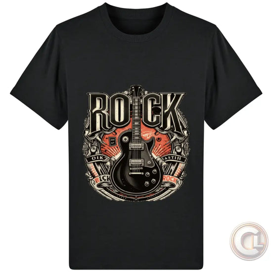 T-Shirt CLOOK ’n’ Rock Black / XXS - Homme>Tee-shirts