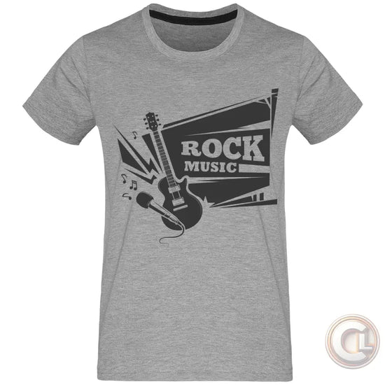 T-shirt homme ROCK MUSIC - CLOOK