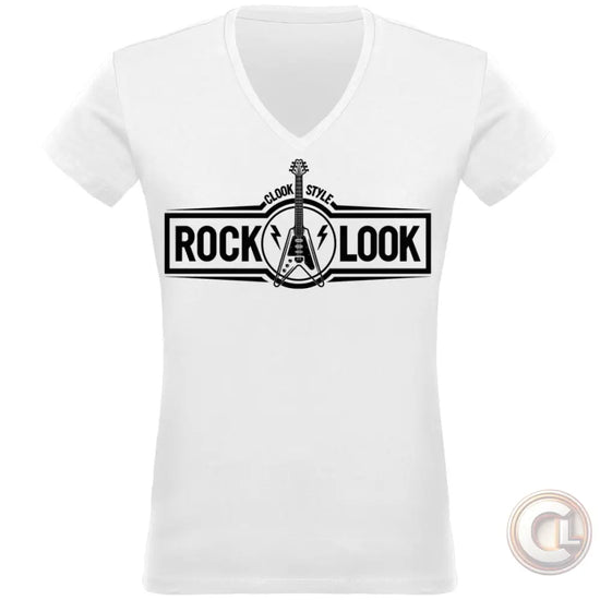 T-shirt ROCK LOOK pour Femme Blanc / M - Femme>Tee-shirts