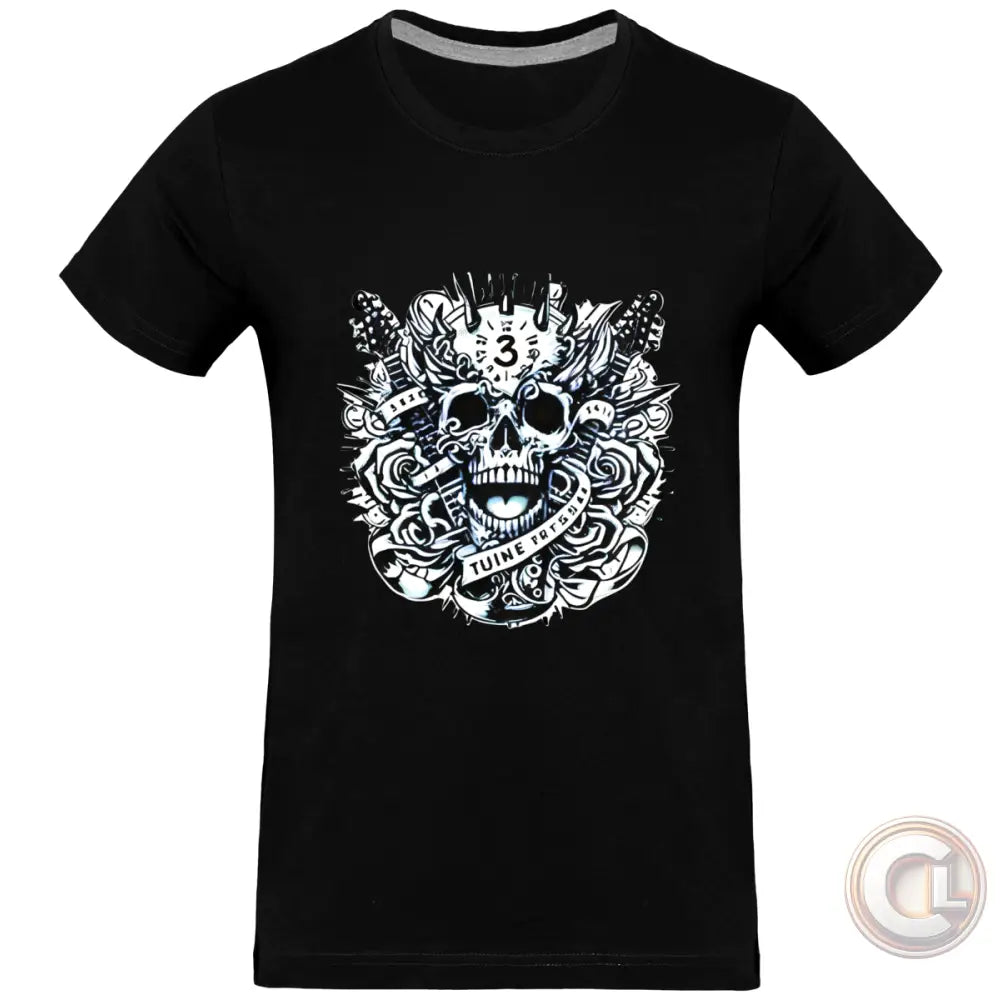 T-shirt Homme 180g Black / S - Homme>Tee-shirts