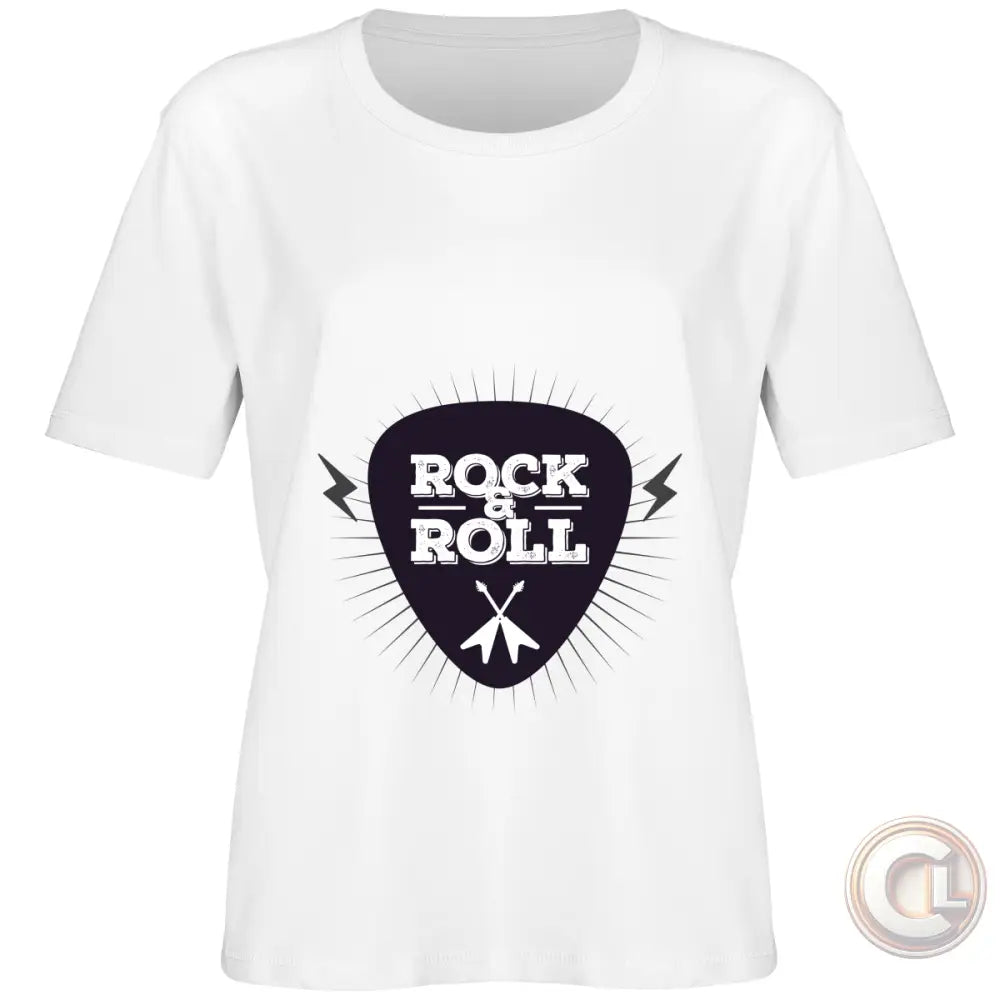 Tee-shirt Femme Coupe"BOXY"ROCK - CLOOK